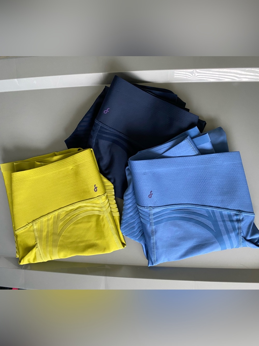 Fanka XL bundle body sculpt 7/8 leggings blue green